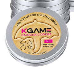 KGAME Dalgona Cookie Tin (2 Cookies) | #DalgonaChallenge | Ships Nov | B3G1 FREE Simple Showcase 