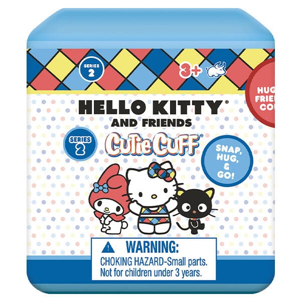 Hello Kitty and Friends Cutie Cuffs Series 2 Slap Bracelet Blind Box (1pc) Simple Showcase 