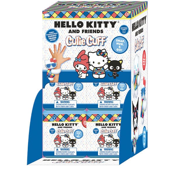 Hello Kitty and Friends Cutie Cuffs Series 2 Slap Bracelet Blind Box (1pc) Simple Showcase 
