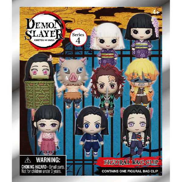 3D Demon Slayer Clip Hanger Blind Bags Series 4 (1pc) • Showcase US