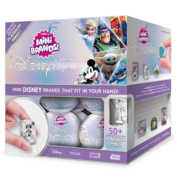 Mini Brands Disney 100 Platinum Capsule by ZURU Limited Edition with  Platinum Minis, Celebrate Disney 100, Miniatures -  Canada