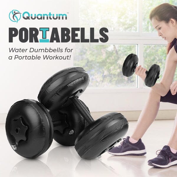 Quantum Portabells (Max. 45lbs) | Portable Water Dumbbells | Pre-Order Preorder Showcase 