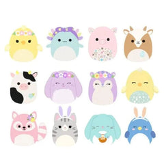 Squishmallows Plush Toys | 7.5" Easter Squad 2024 | Irina the Teal Axolotl (Purple Bandana) | Pre-Order Preorder Showcase 