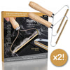 RemovEZE: The Multi-Purpose Lint Cleaner Comb (2pk) | Pure Copper Blades!