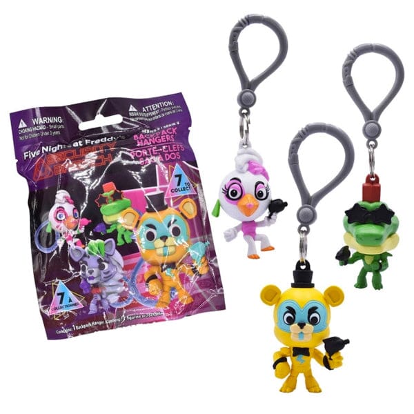 Five Nights at Freddy's™ Security Breach™ Backpack Hangers Blind Bag -  Styles May Vary