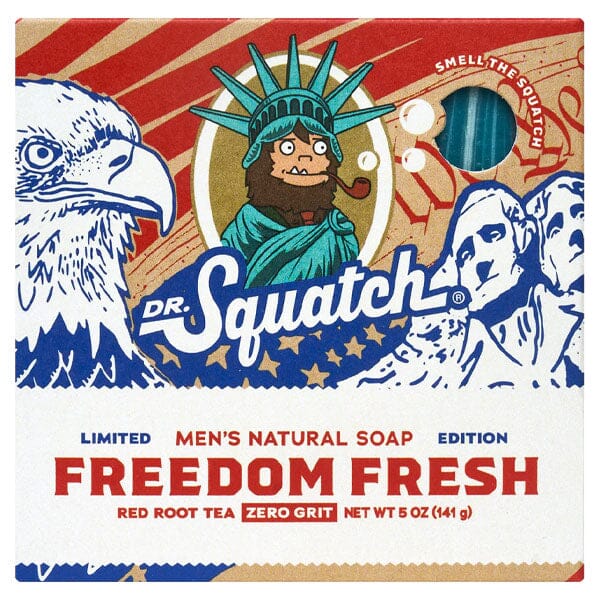 Dr. Squatch - Freedom Fresh Bar Soap / Bricc 2 Pack (2023 Batch!)  851817007924