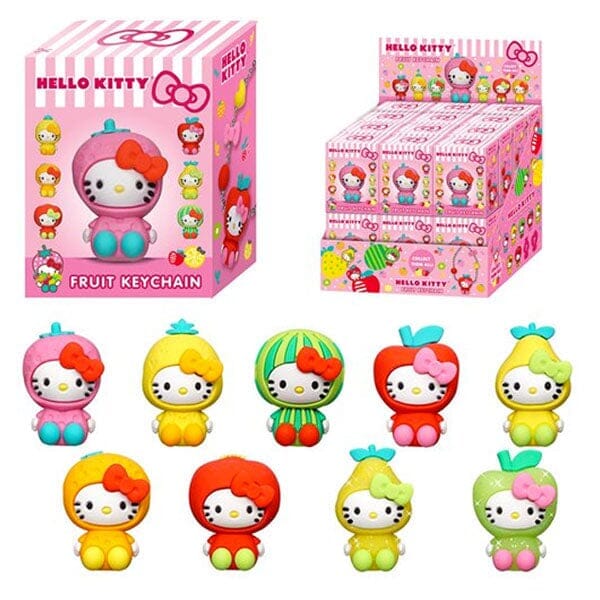 3D Hello Kitty & Friends Character Bag Clips Fruit Series Blind Bags (1pc) Simple Showcase 