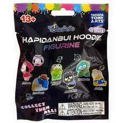 Twinchees Sanrio Hello Kitty & Friends 2" Hapidanbui Hoodie Figurine Blind Bag (1pc) Simple Showcase 