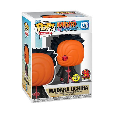 Funko POP! Anime: Naruto Shippuden: Madara Uchiha Glow In The Dark Dragon Trading Exclusive