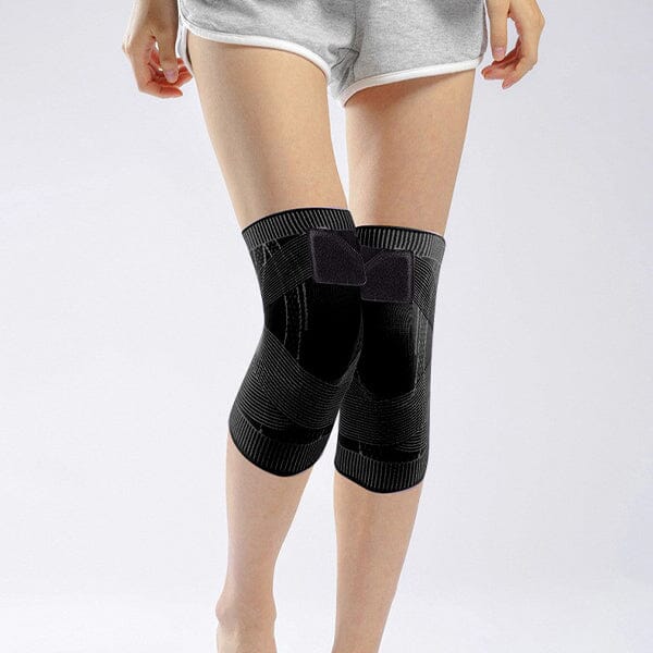 Quantum™ KNEEVive Pro (2pk) | Knee Support Sleeves w/ Elastic Straps Simple Showcase 