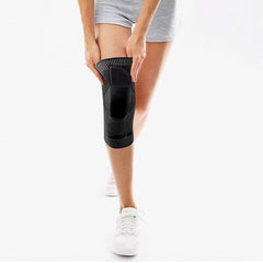 Quantum™ KNEEVive Pro (2pk) | Knee Support Sleeves w/ Elastic Straps Simple Showcase 