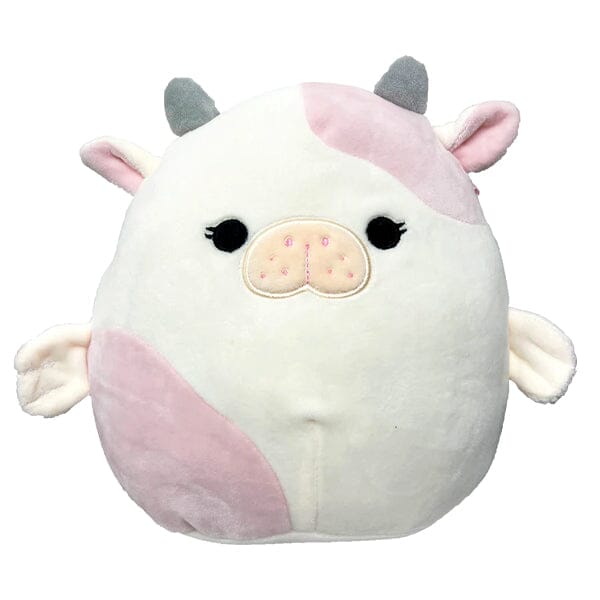 Squishmallows Plush Toys | 8" Seacow Squad | Malia The White Seacow Simple Showcase 