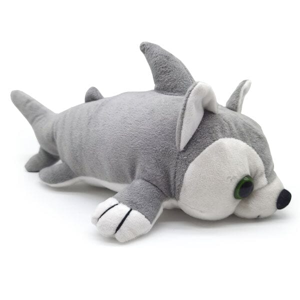 Mashmals Mash-Up 2-in-1 Animal Plush Toys | Multiple Styles Sharkly (Shark + Husky)