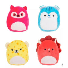 Squishville Mini-Squishmallow 4-Pack | Characters Ship Assorted Simple Showcase 