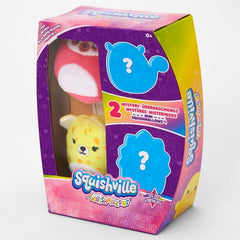 Squishville Mini-Squishmallow 4-Pack | Characters Ship Assorted Simple Showcase 