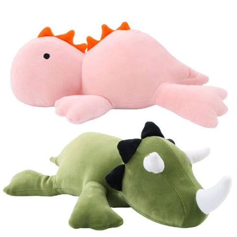 Weighted Plushies | Original Pink or Green Dinosaur | As Seen On Social!