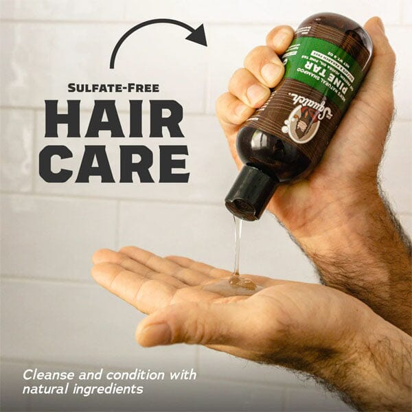 Dr. Squatch Men's Natural Shampoo for All Hair Types, Fresh Falls, 8 oz