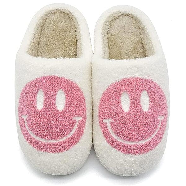 Smiley Face Plush Slippers for Indoors & Outdoors (Multiple Sizes) Preorder Showcase 