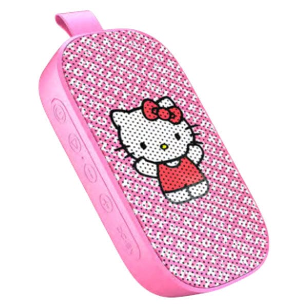 Hello Kitty Sanrio Pink Patterned Bluetooth Speaker • Showcase US