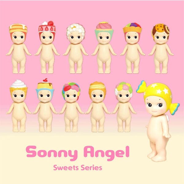 Sonny Angels Collectable Mini Cherub Figurines Assorted Series Blind Box (1pc) Simple Showcase 