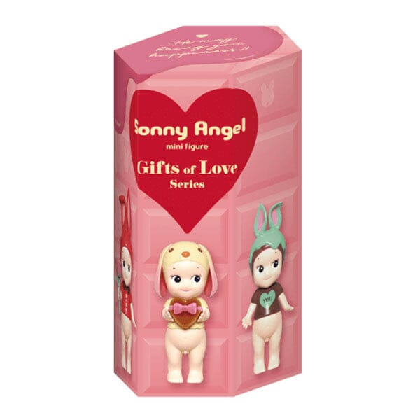 Sonny Angels "Gifts Of Love" Valentine's Day Limited Series Collectable Mini Cherub Figurines Blind Box Simple Showcase 