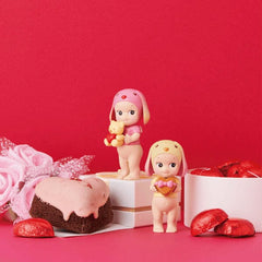 Sonny Angels "Gifts Of Love" Valentine's Day Limited Series Collectable Mini Cherub Figurines Blind Box Simple Showcase 