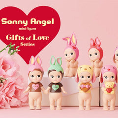 Sonny Angels "Gifts Of Love" Valentine's Day Limited Series Collectable Mini Cherub Figurines Blind Box Simple Showcase 