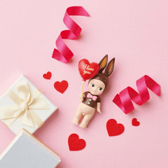 Sonny Angels "Gifts Of Love" Valentine's Day Limited Series Collectable Mini Cherub Figurines Blind Box Simple Showcase 