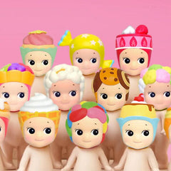 Sonny Angels Collectable Mini Cherub Figurines Assorted Series Blind Box (1pc) Simple Showcase 