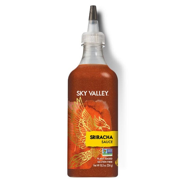 Sky Valley Sriracha Sauce (18.5oz) | Vegan & Gluten-Free Simple Showcase 