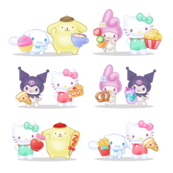 Sanrio Characters Photo Big Stickers Pack Hello Kitty