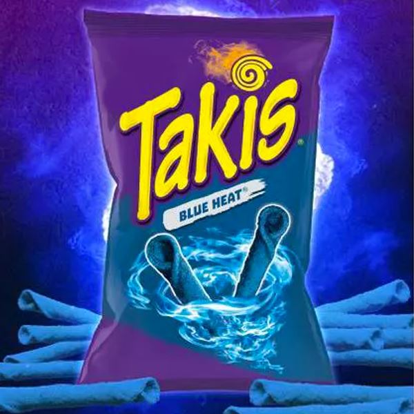 Takis Blue Heat Chips (3.25oz)  Limited Edition • Showcase US