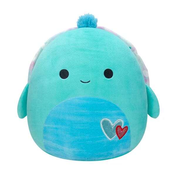 Squishmallows Plush Toys 7.5" Valentine's Day Squad 2024 Cascade the Turtle Simple Showcase 