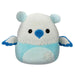Squishmallows Plush Toys | 7.5" Holiday Squad 2023 | Duane the Ice Griffin Simple Showcase 