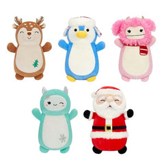 Squishmallows Plush Toys | 10" HugMee Christmas Squad 2023 | Dawn The Fawn Simple Showcase 